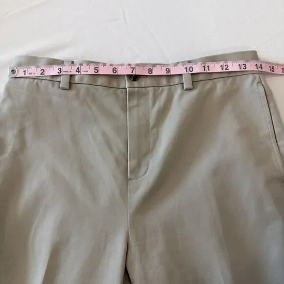 Brooks Brothers Boys Sz 16 Khaki Tan Beige Classic Chinos Sunday School Uniform - Picture 7 of 13